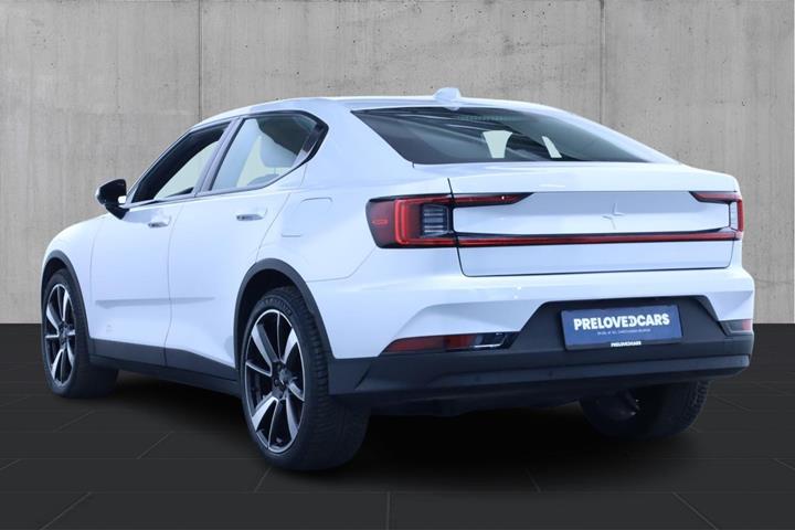 Hvid Polestar 2 fra 2021