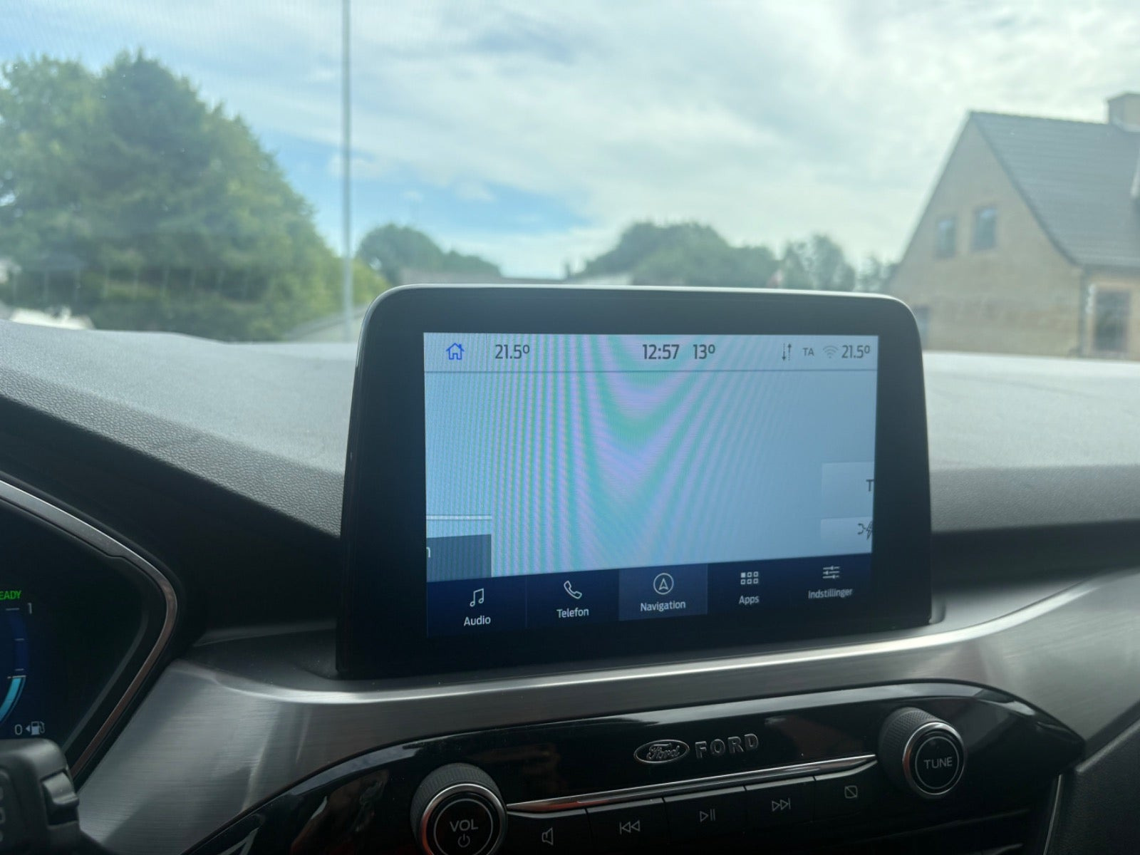 Blå Ford Kuga fra 2021