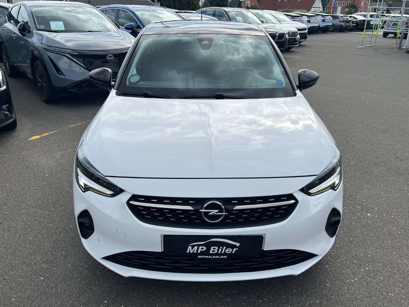 Hvid Opel Corsa-e fra 2021