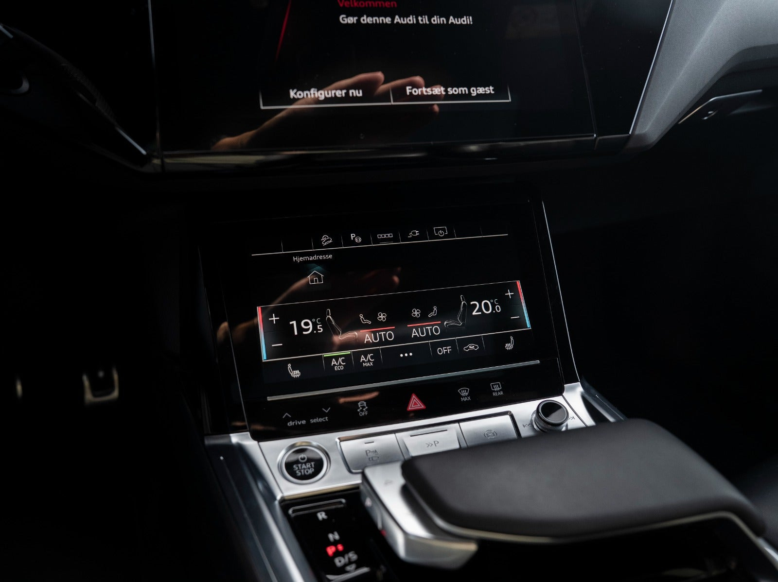 Sort Audi Q8 e-tron fra 2023