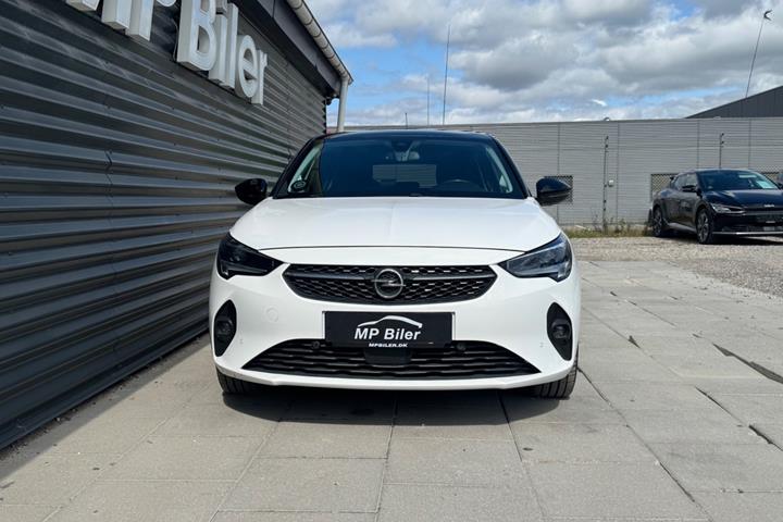 Hvid Opel Corsa-e fra 2021