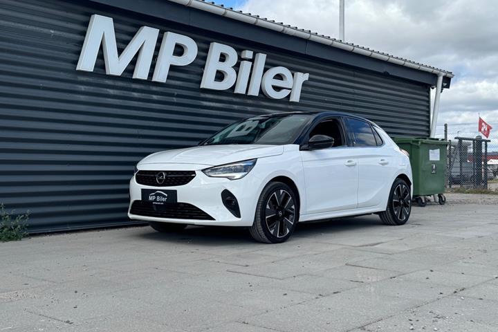 Grøn Opel Corsa-e fra 2021