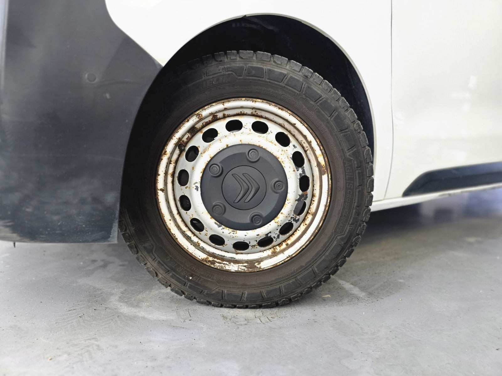 Hvid Citroën Jumpy fra 2017