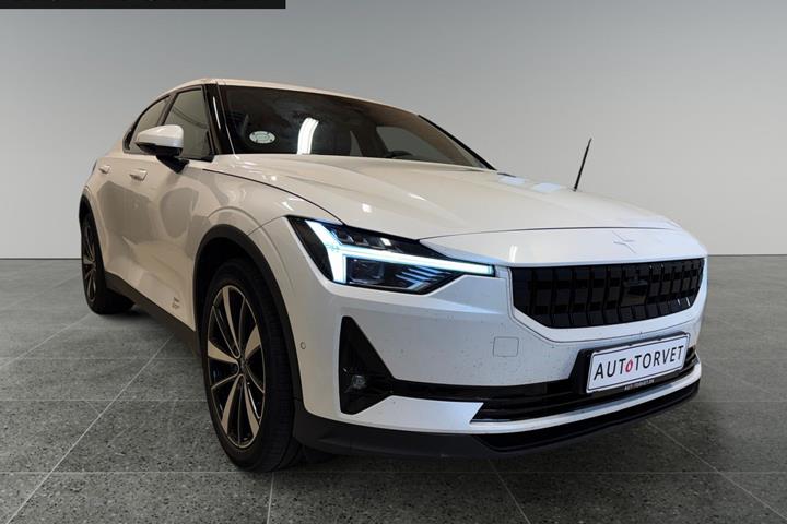 Hvid Polestar 2 fra 2022