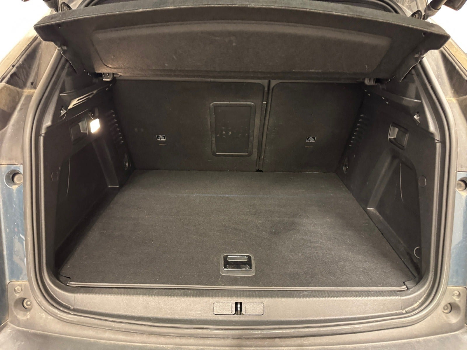 Blå Peugeot 3008 fra 2020