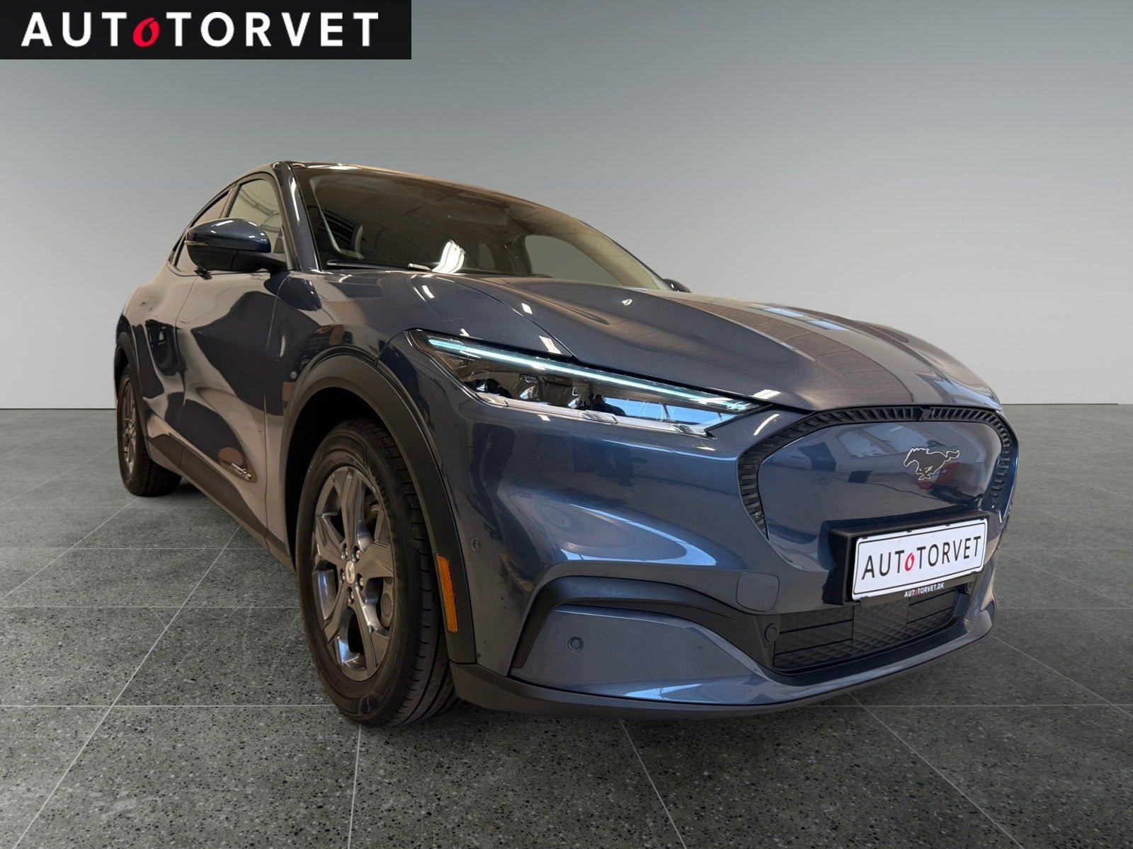 Grå Ford Mustang Mach-E fra 2021