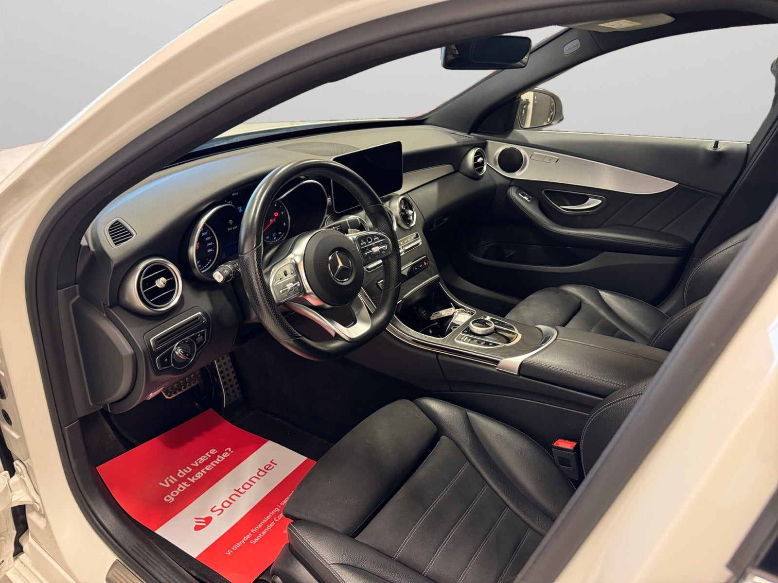 Hvid Mercedes C220 d fra 2019