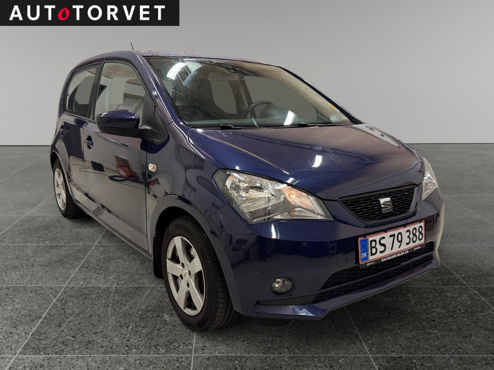 Blå Seat Mii fra 2018