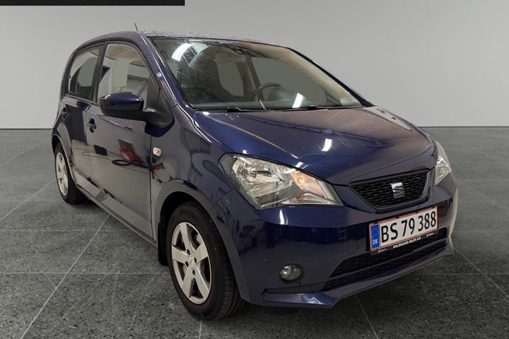 Blå Seat Mii fra 2018