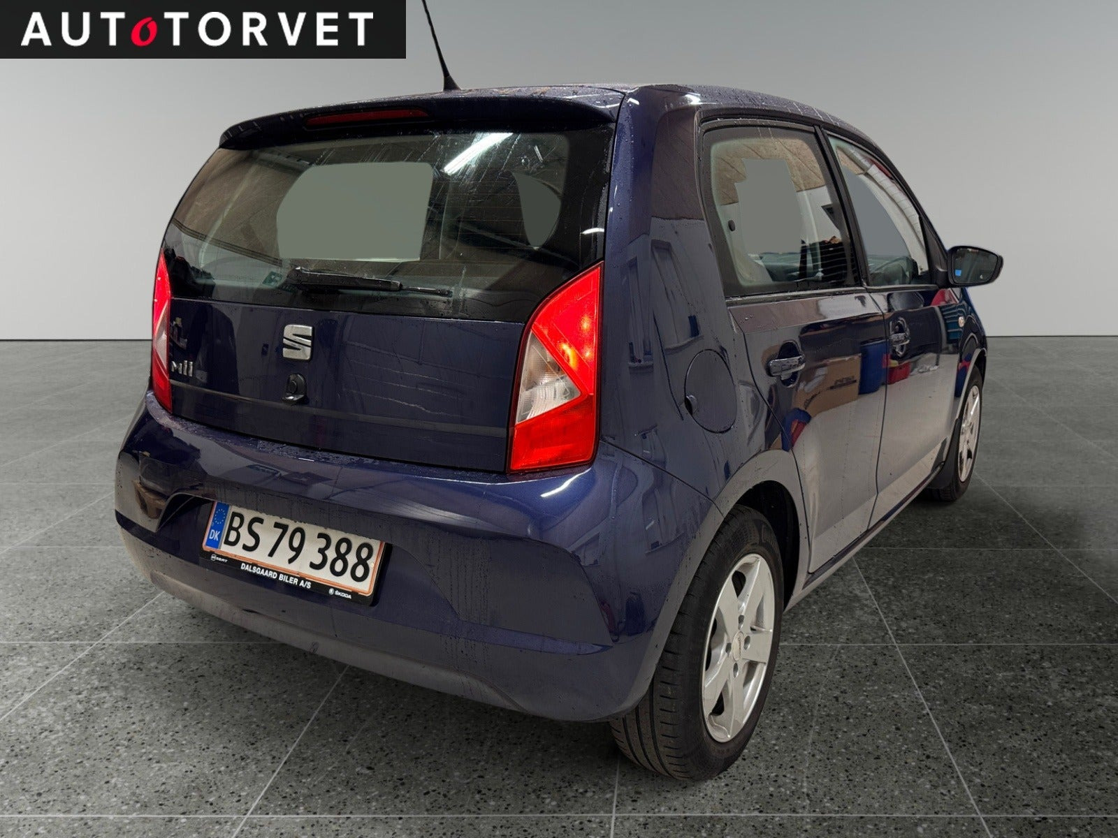 Blå Seat Mii fra 2018