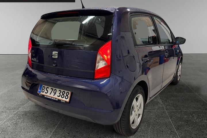 Blå Seat Mii fra 2018