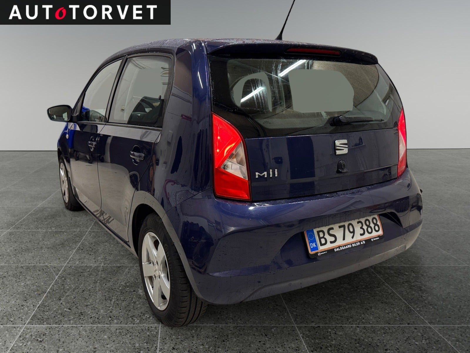 Blå Seat Mii fra 2018