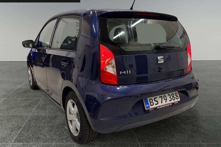 Blå Seat Mii fra 2018