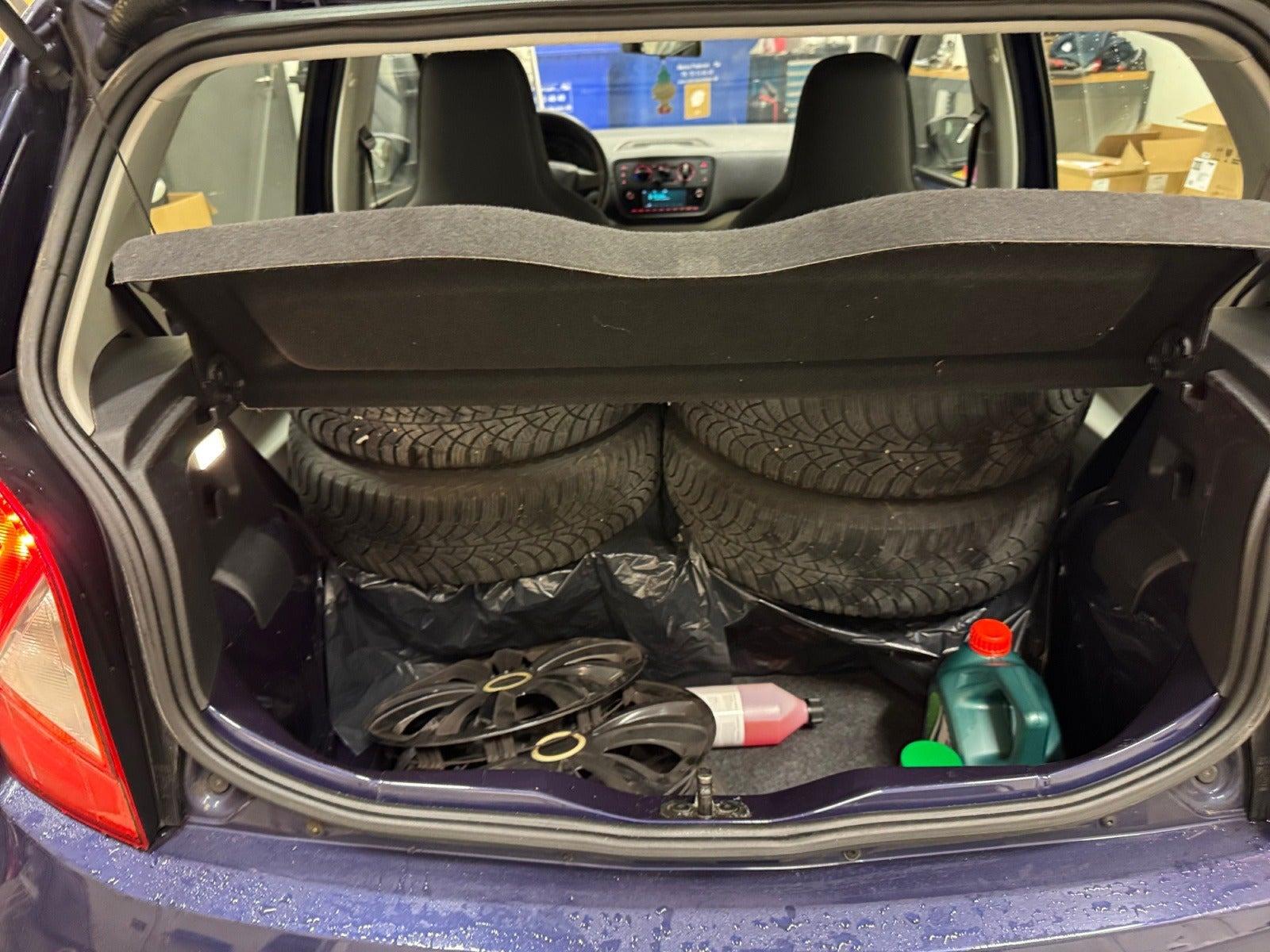 Blå Seat Mii fra 2018