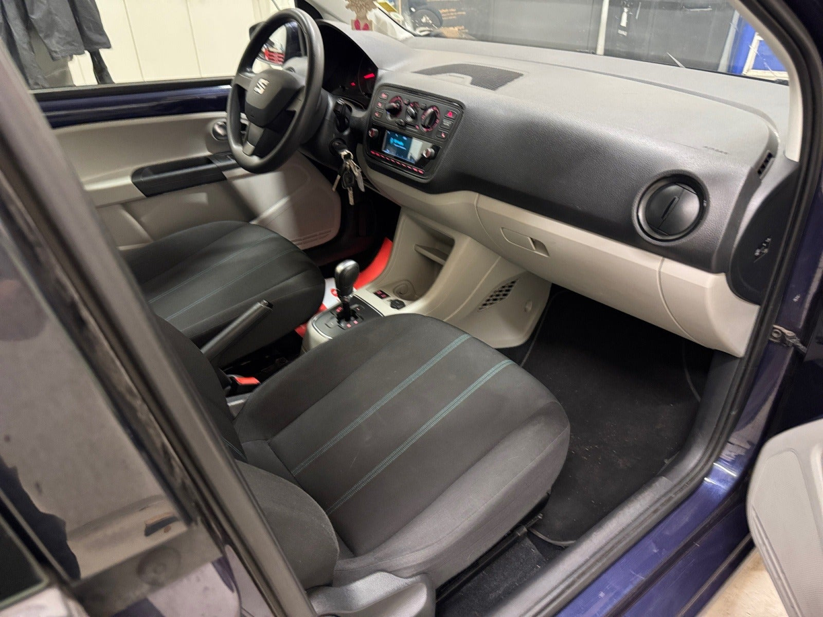 Blå Seat Mii fra 2018