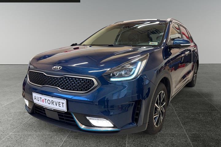 Blå Kia Niro fra 2018
