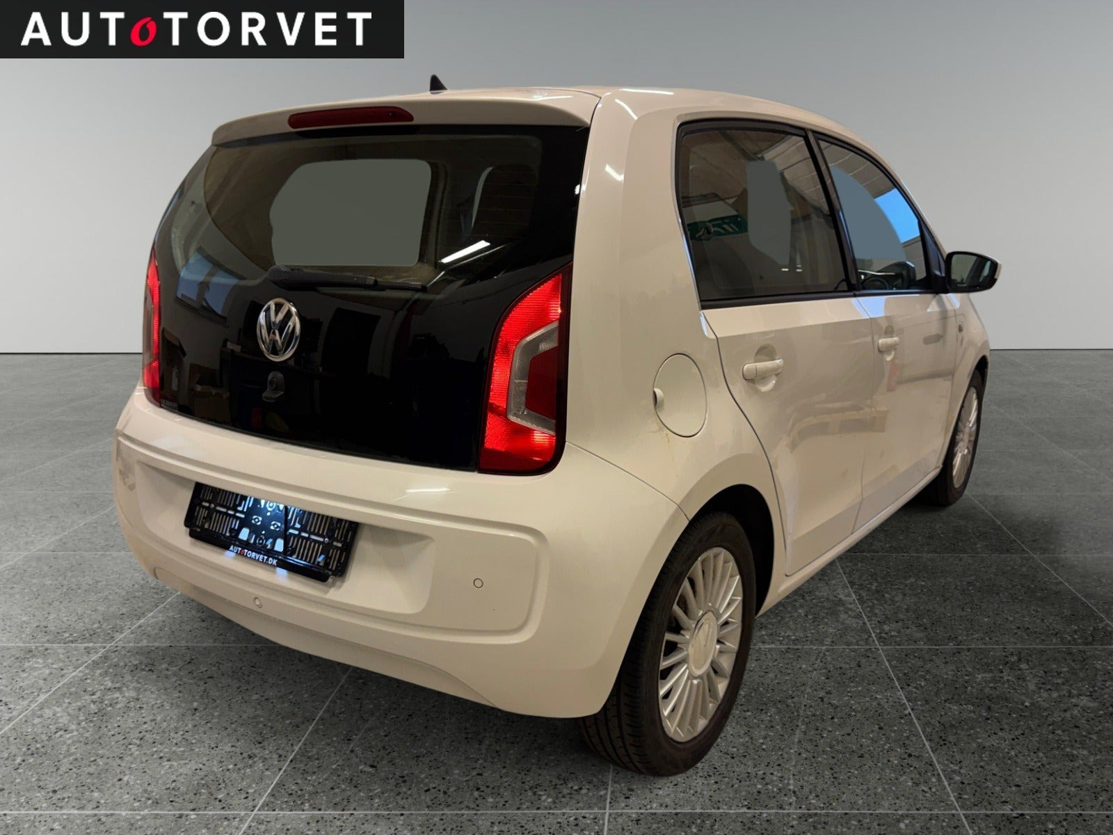 Hvid VW UP! fra 2013
