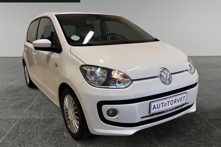 Hvid VW UP! fra 2013