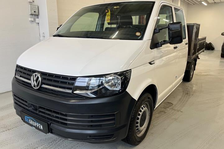Hvid VW Transporter fra 2018
