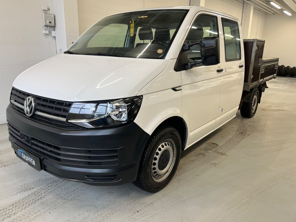 Hvid VW Transporter fra 2018