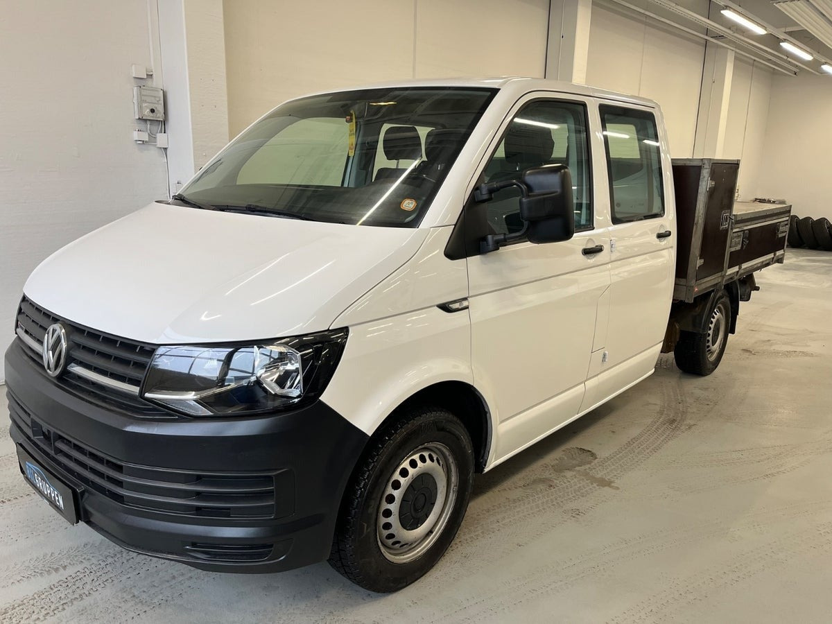 Hvid VW Transporter fra 2018