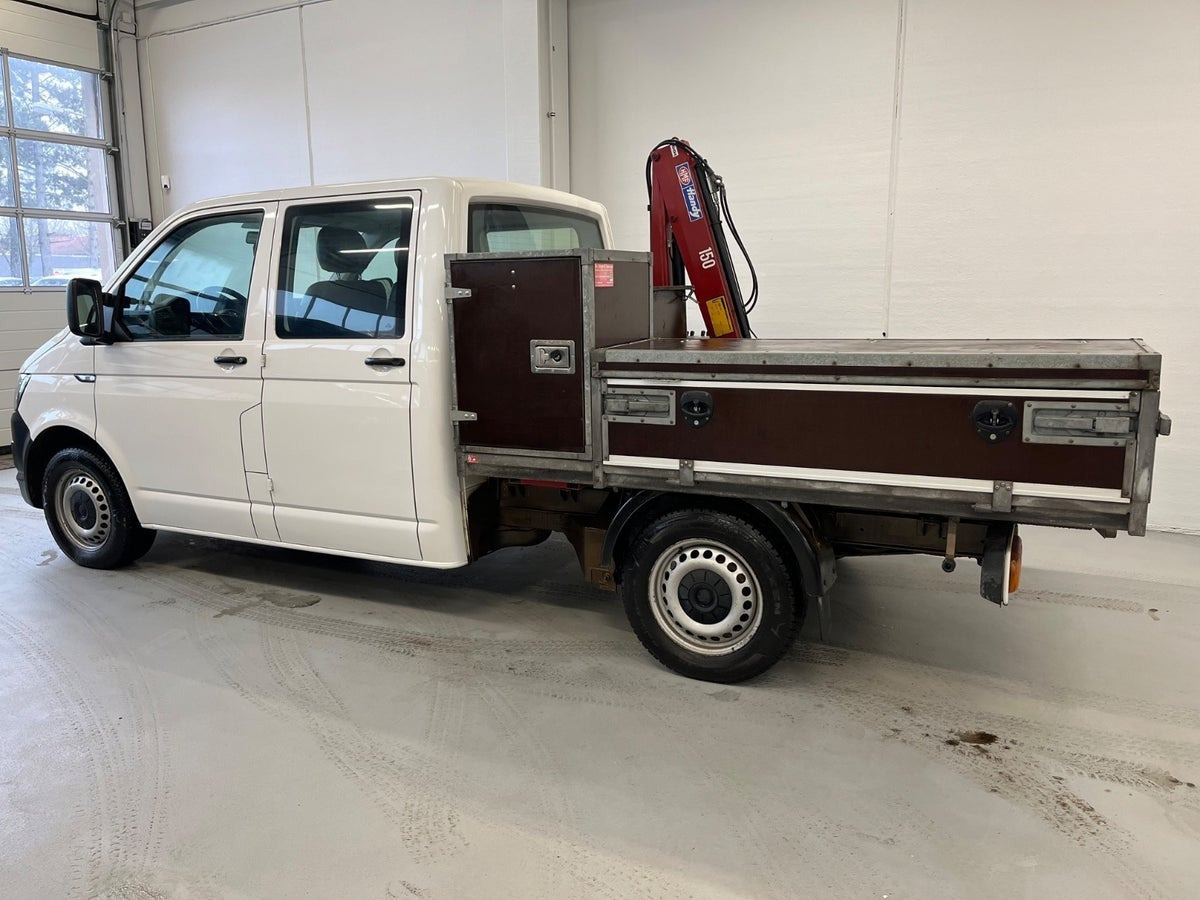 Hvid VW Transporter fra 2018