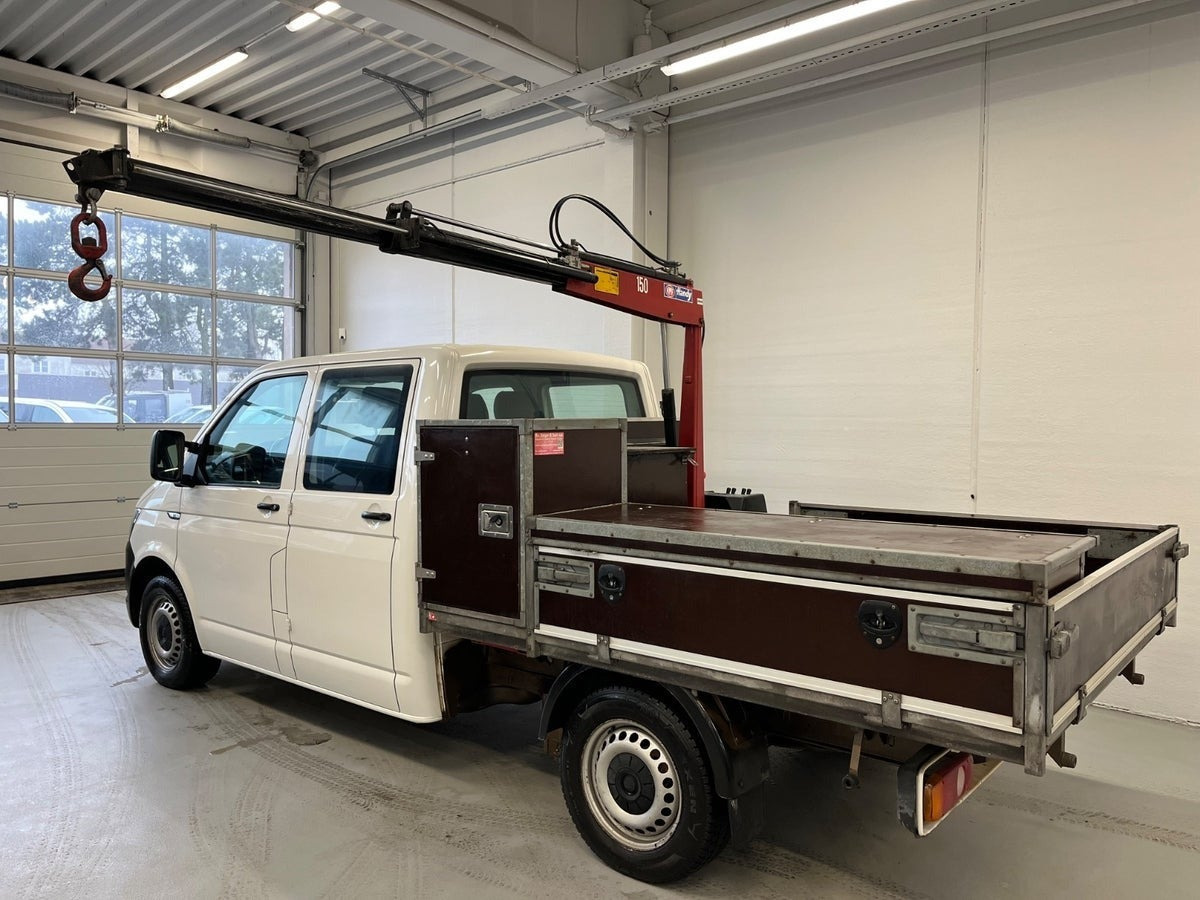 Hvid VW Transporter fra 2018