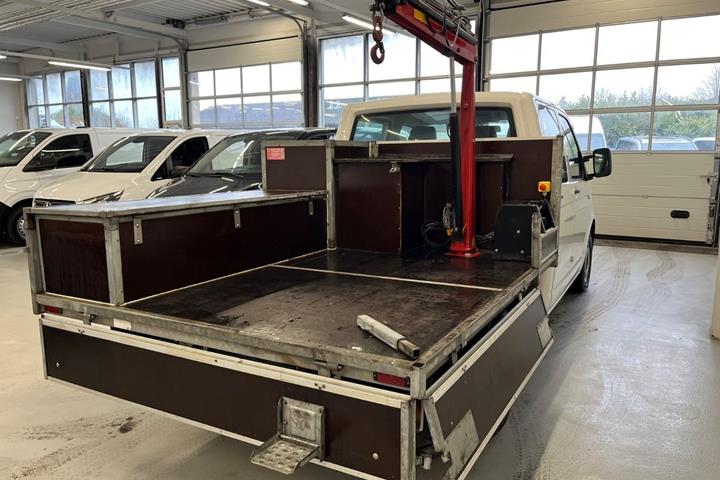 Hvid VW Transporter fra 2018