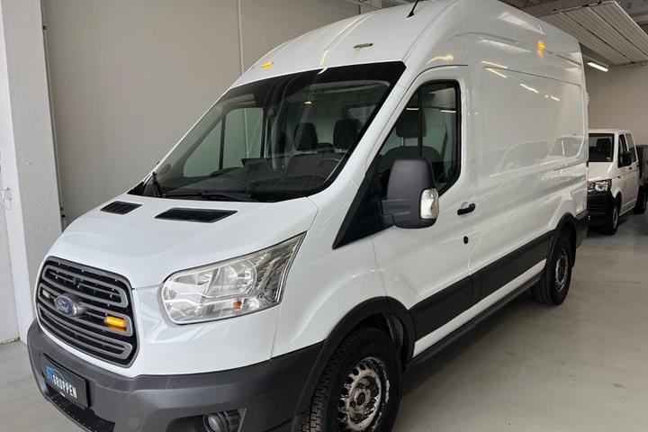 Hvid Ford Transit 350 L3 Van fra 2015