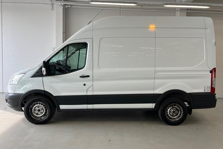 Hvid Ford Transit 350 L3 Van fra 2015
