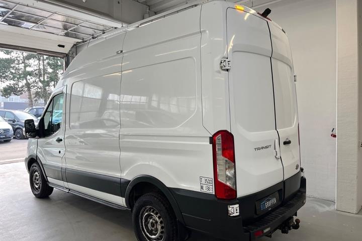 Hvid Ford Transit 350 L3 Van fra 2015