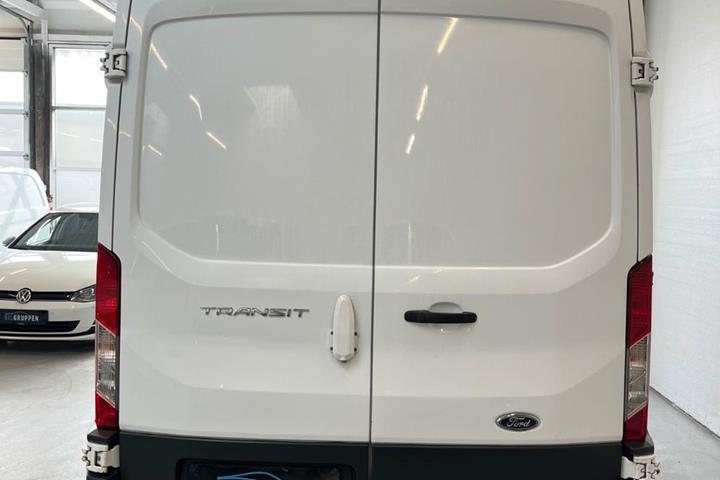 Hvid Ford Transit 350 L3 Van fra 2015