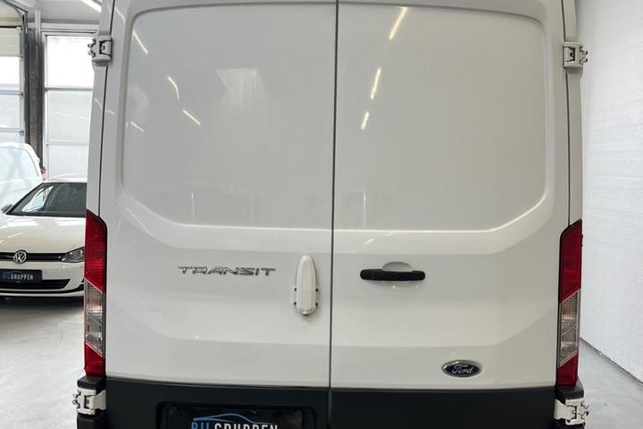 Hvid Ford Transit 350 L3 Van fra 2015
