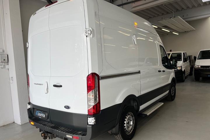 Hvid Ford Transit 350 L3 Van fra 2015