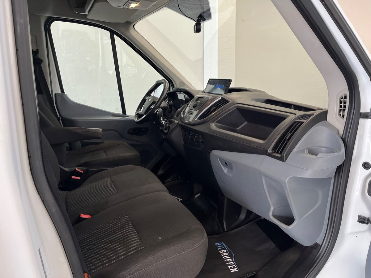 Hvid Ford Transit 350 L3 Van fra 2015