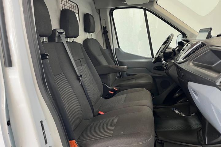 Hvid Ford Transit 350 L3 Van fra 2015