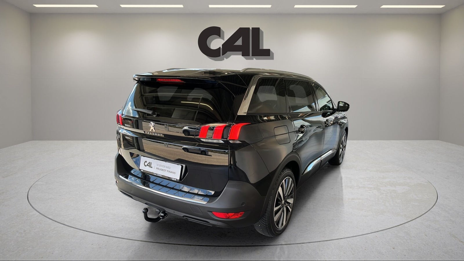 Sort Peugeot 5008 fra 2019