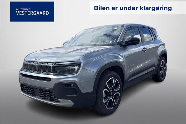 Grå Jeep Avenger fra 2025
