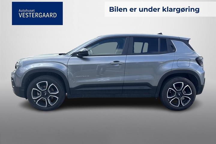 Grå Jeep Avenger fra 2025