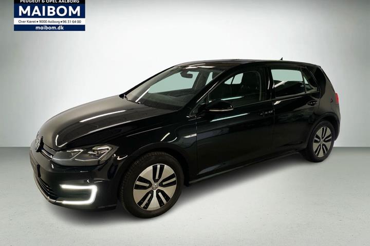 Sort VW e-Golf VII fra 2020