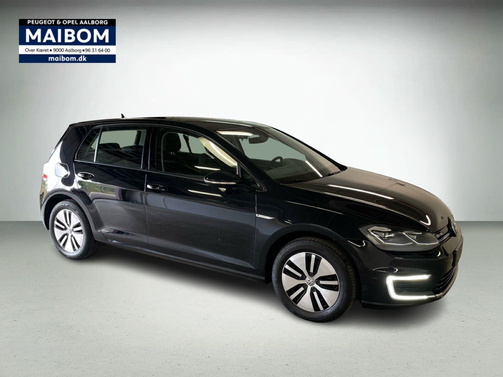 Sort VW e-Golf VII fra 2020