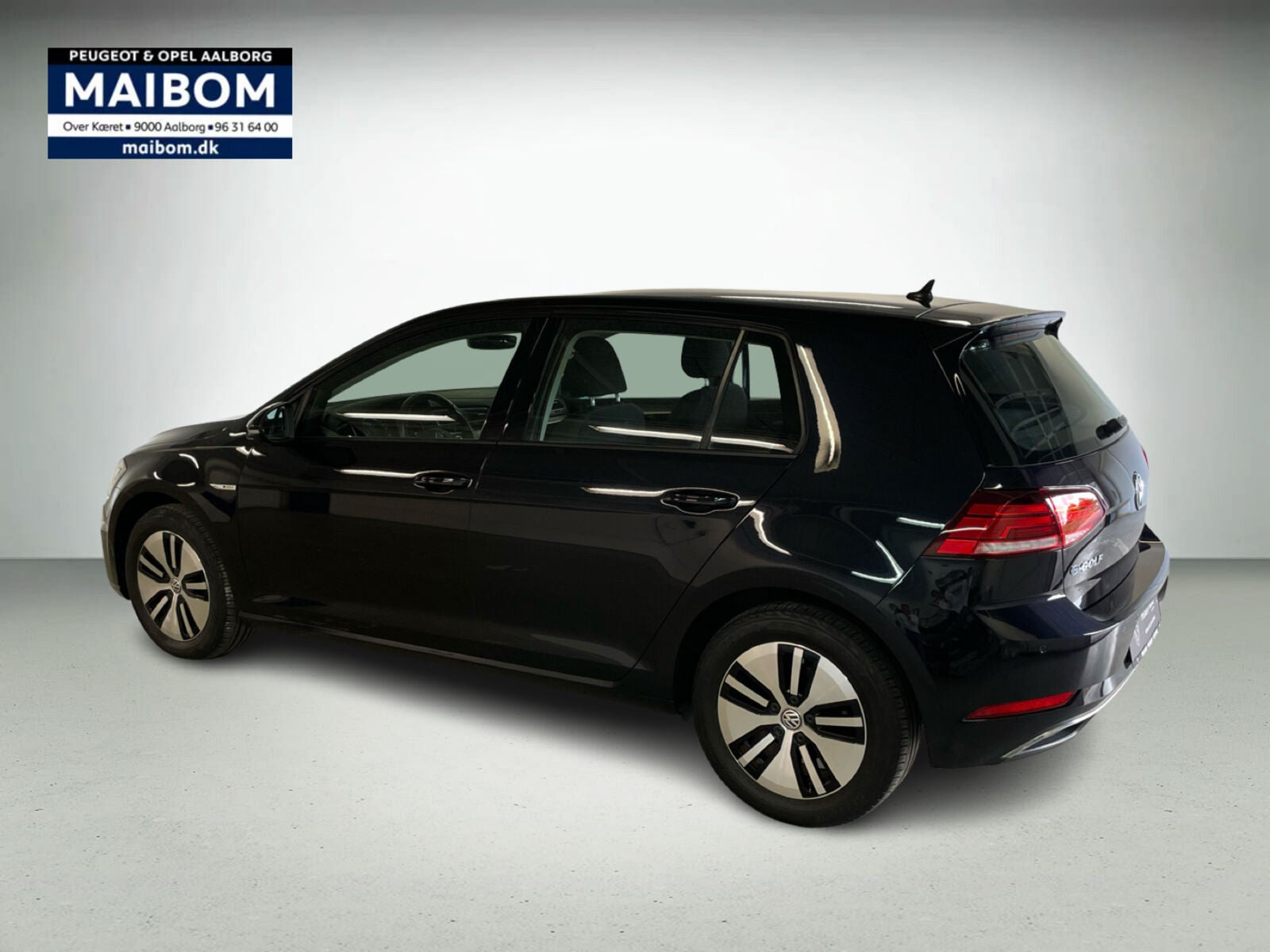 Sort VW e-Golf VII fra 2020