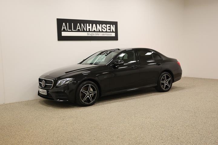 Sort Mercedes E300 de fra 2019