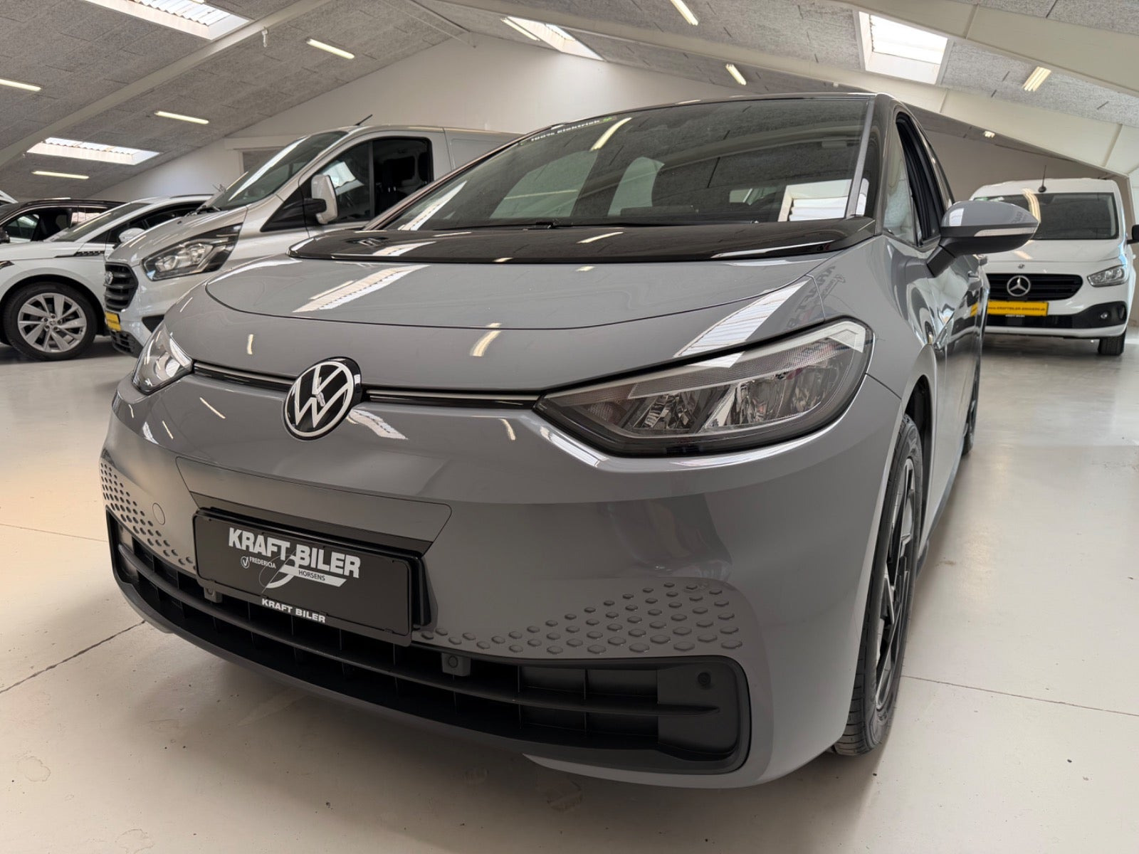 Grå VW ID.3 fra 2023