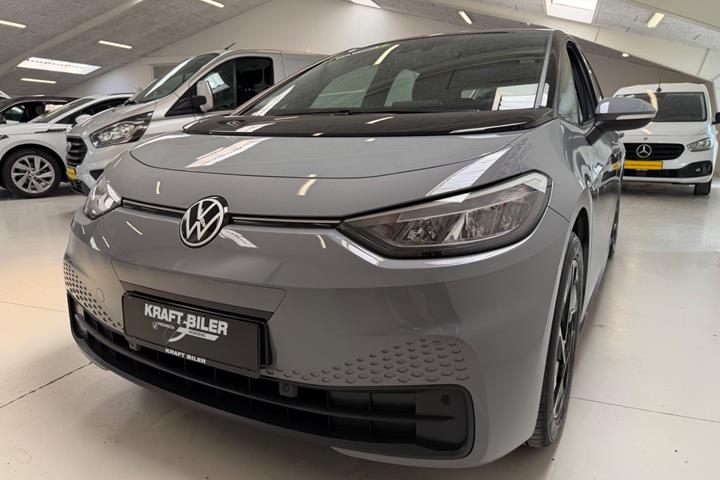 Grå VW ID.3 fra 2023