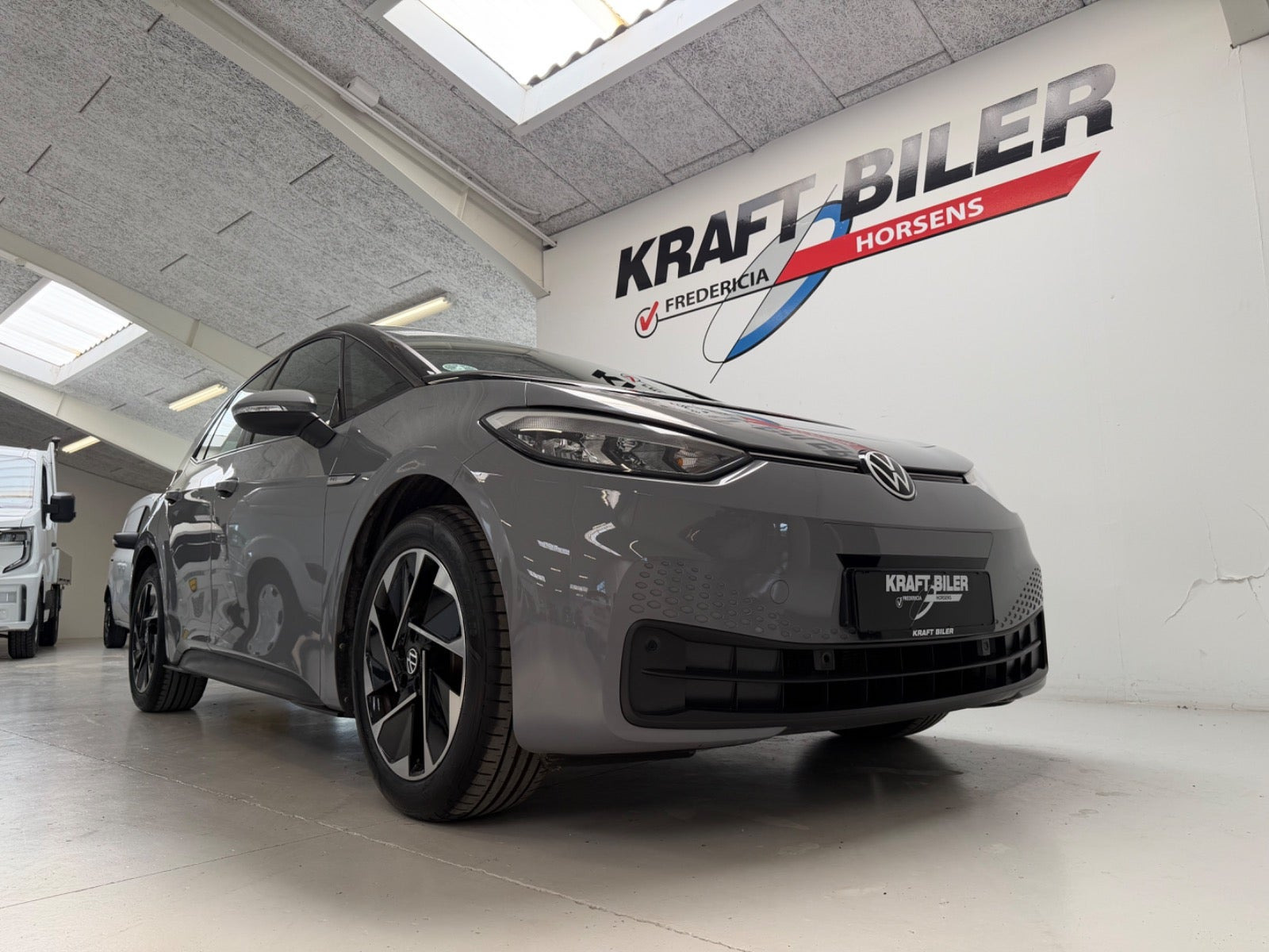 Grå VW ID.3 fra 2023