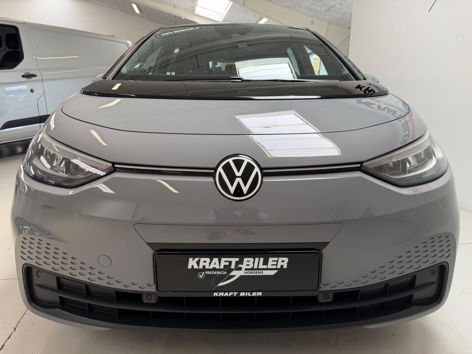 Grå VW ID.3 fra 2023