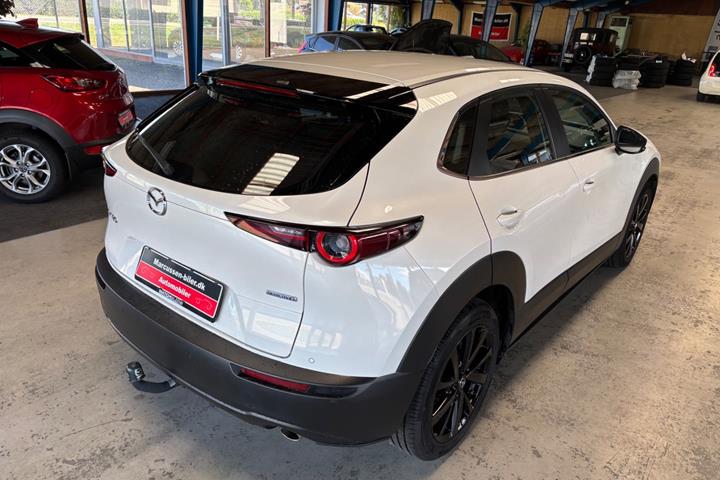Hvid Mazda CX-30 fra 2019