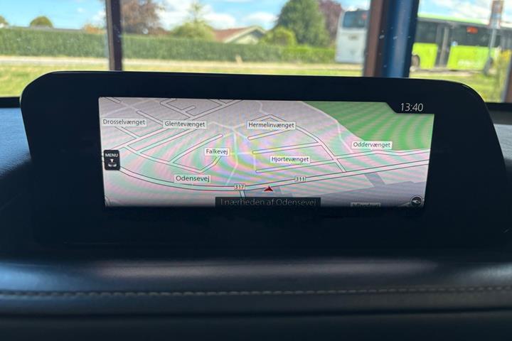 Hvid Mazda CX-30 fra 2019