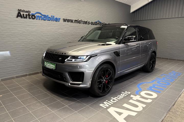 Grå Land Rover Range Rover sport fra 2021